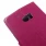 HTC 10 læder cover med kort lomme rosa