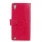 HTC DESIRE 530 læder cover med kort lommer rosa, Mobiltelefon tilbehør