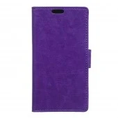 HTC DESIRE 530 læder cover med kort lommer, lilla
