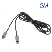 USB 3.1 kabel 2M Type c til Type c
