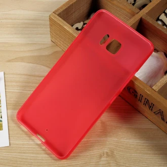 Til Htc U ultra cover i blød tpu rød