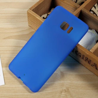 Til Htc U ultra cover i blød tpu blå