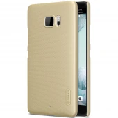 Htc U ultra cover og skærm beskyttelsesfilm guld