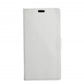 Htc U play Klassisk flip cover hvid