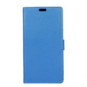 til Htc U play Klassisk blå flip cover Mobil tilbehør