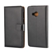 Htc U play cover i ægte læder med lommer Mobilcovers