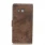 til Htc U11 brun flip cover i retro stil Mobil tilbehør