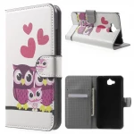 Huawei Y6 pro - Enjoy 5 cover m mønster Lovely Owls and Hearts