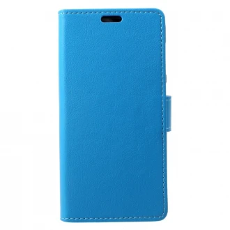 Til Huawei P9 lite mini flip cover blå