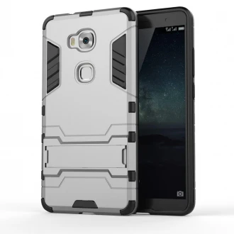 Til HUAWEI HONOR 5X hybrid bag cover, grå