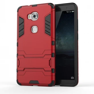 Til HUAWEI HONOR 5X hybrid bag cover, rød
