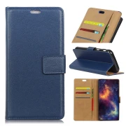 Huawei Mate 10 flip cover blå Mobilcovers