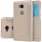 HUAWEI HONOR 5X læder cover med vindue, guld Mobiltelefon tilbehør