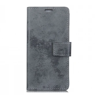 Til Huawei Mate 10 lite cover i retro stil grå
