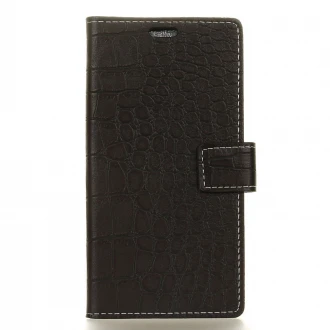 Til Huawei mate 10 lite cover croco sort