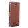 Til Huawei Y5 - Y560 etui brun med kort lommer Leveso.dk Mobiltelefon tilbehør