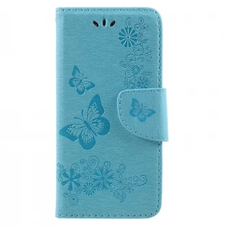 Cover med mønster til Huawei P9 lite mini blå