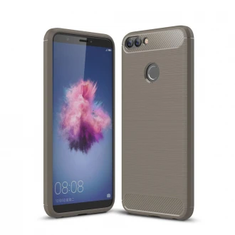 C-style armor cover til Huawei P smart grå