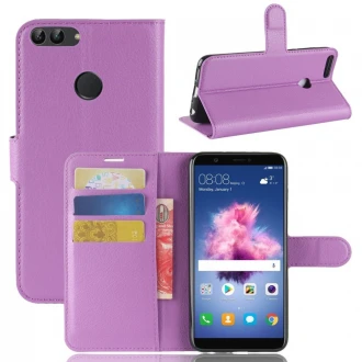 Igo flip cover til Huawei P smart lilla
