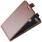 Vertikal flip cover brun Huawei P smart Mobilcovers