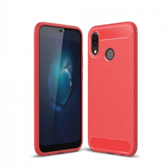 C-style armor cover til Huawei P20 lite rød