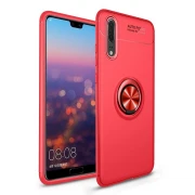 Huawei P20 pro rød cover med ring holder Mobil tilbehør