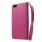 HUAWEI HONOR 4X læder cover med kort lommer, rosa Mobiltelefon tilbehør