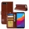 Vilo flip cover brun Huawei Y6 2018 Mobil tilbehør