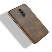 brun Stilfuld læder case Huawei Mate 20 lite Mobil tilbehør