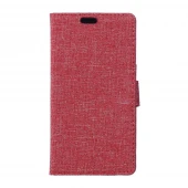 HUAWEI HONOR 5X mønstret læder cover, rød