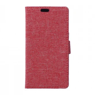 HUAWEI HONOR 5X mønstret læder cover rød