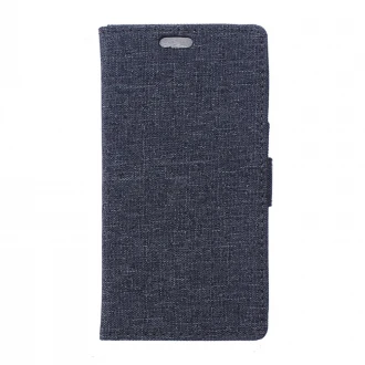 HUAWEI HONOR 5X mønstret læder cover blå