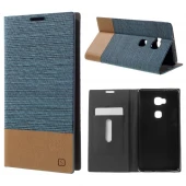 HUAWEI HONOR 5X læder cover, lyseblå