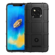 Rugged shield cover Huawei Mate 20 Pro sort Mobil tilbehør