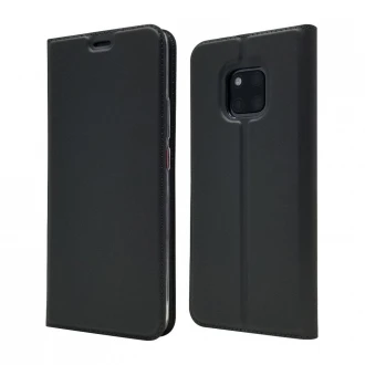 Slim flip cover til Huawei Mate 20 Pro mørkegrå