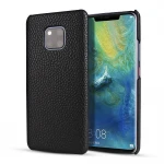 Elegant læder case Huawei Mate 20 pro sort