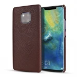 Elegant læder case Huawei Mate 20 pro brun