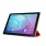 rød 3 folds cover Huawei T5 10,1 Ipad og Tablet tilbehør