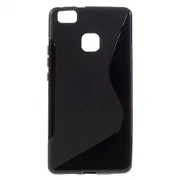 HUAWEI P9 LITE hybrid tpu bag cover sort, Mobiltelefon tilbehør