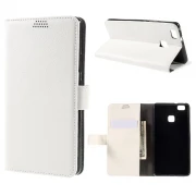 HUAWEI P9 LITE læder pung cover hvid, Mobiltelefon tilbehør
