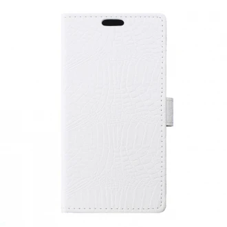 HUAWEI P9 PLUS alligator læder cover hvid