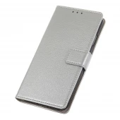 S-line flip cover Huawei Y6 2019 sølv
