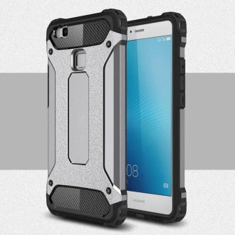 Huawei P9 lite grå cover Armor Guard Leveso.dk Mobiltelefon tilbehør