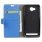 til Huawei Y3 2 flip cover med lommer blå, Huawei y3 2 covers