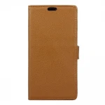 Huawei Y3 2 flip cover med lommer brun