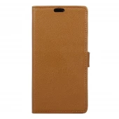Huawei Y3 2 flip cover med lommer brun