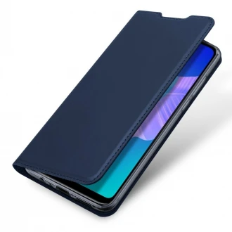 Slim flip etui til Huawei P40 Lite blå