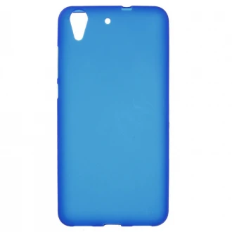 Huawei Y6 2 bag cover i blød tpu blå