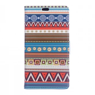 Huawei Y6 2 Compact cover med mønster Tribal Geometric Figure