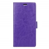 Huawei Y6 2 Compact etui med lommer lilla